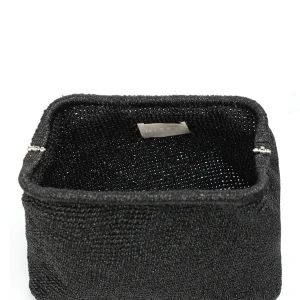 achat pas cher MIZELE Pochette Clutch S Lurex Noir 12