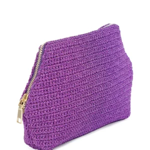 site officiel MIZELE Pochette Zip M Lurex Violet 10