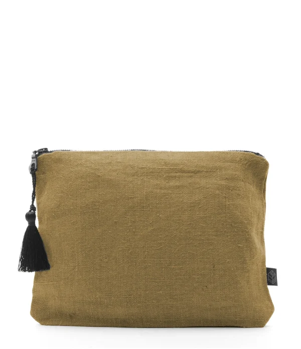 HAOMY Grande Pochette Mansa Lin Bronze exclusivement disponibles 1