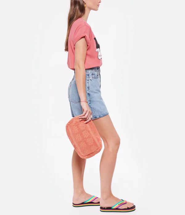 Boutique officielle LALLA Pochette Oona Éponge Corail 7