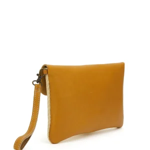 styles dernier cri K.JACQUES Pochette Taillat Raphia Pul Naturel 13