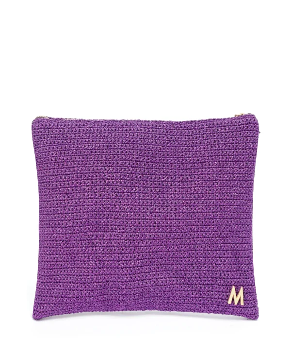 MIZELE Pochette S Lurex Violet magasin pas cher 1