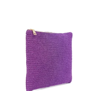 MIZELE Pochette S Lurex Violet magasin pas cher 11