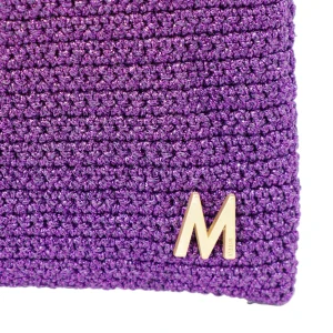 MIZELE Pochette S Lurex Violet magasin pas cher 15