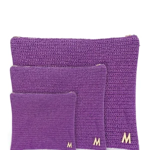 MIZELE Pochette S Lurex Violet magasin pas cher 17