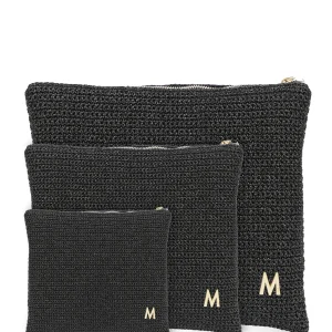 de garantie authentique MIZELE Pochette M Lurex Noir 18