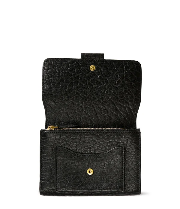 vente en ligne pas cher JEROME DREYFUSS Portefeuille Lulu PM Agneau Noir 3