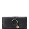 SEE BY CHLOE Portefeuille Hana Long Cuir Noir Achat 14