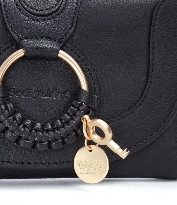 achat SEE BY CHLOE Portefeuille Hana Compact Cuir Noir 5